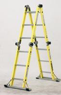and transport Stabilizer feet on each end that provide superior stability STEP EXTENSION SCAFFOLD MODEL SIZE
