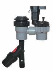 Xerigation / Landscape Drip Control Zone Components Low Flow Control Zone Kits with Anti-Siphon Valve and PR Filter valve on the market that can handle low flows (below 3 gpm) without weeping Flow