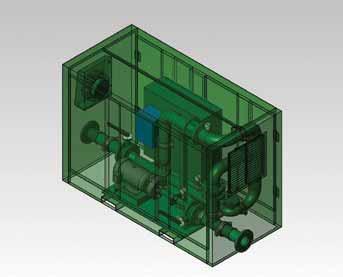 Pump Stations Low to Medium Flow Pump Stations D-Series Rain Bird s single pump, Vertical Multi-Stage and Horizontal End Suction stations in powder-coated green enclosures are designed for small to