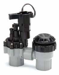 For flows below 3 GPM (0,68 m 3 /h; 0,19 l/s) or any Xerigation products application, use a 200 mesh filter installed upstream Installation Notes highest point of water in the pipe and sprinklers it