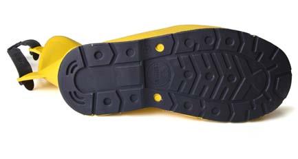TM144 standards Two to three times the wear resistance of conventional soles Greater cut resistance than conventional soles Resistance to hot contact 60 seconds 300.