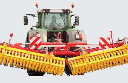 TERRADISC K TERRADISC T Folding compact disc harrows The large folding disc harrows have been developed for high output stubble cultivation and general seedbed preparation.