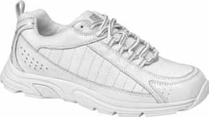 Athena 10268-02 White Leather/Mesh with Grey 10268-04 White Leather/Mesh with