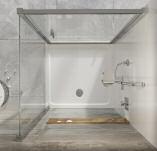 handed Use as a door alone or with the matching side panel 10 showers HANDLE & HINGES EASY CLEAN GLASS 760