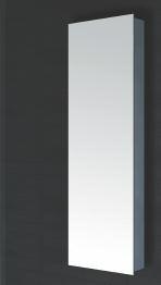 sensor* Double Door H 715 x W 600 x D 10/05 17997 69 Single Door Zen Mirrored Aluminium Wall Cabinet Universally handed Double Door H 70