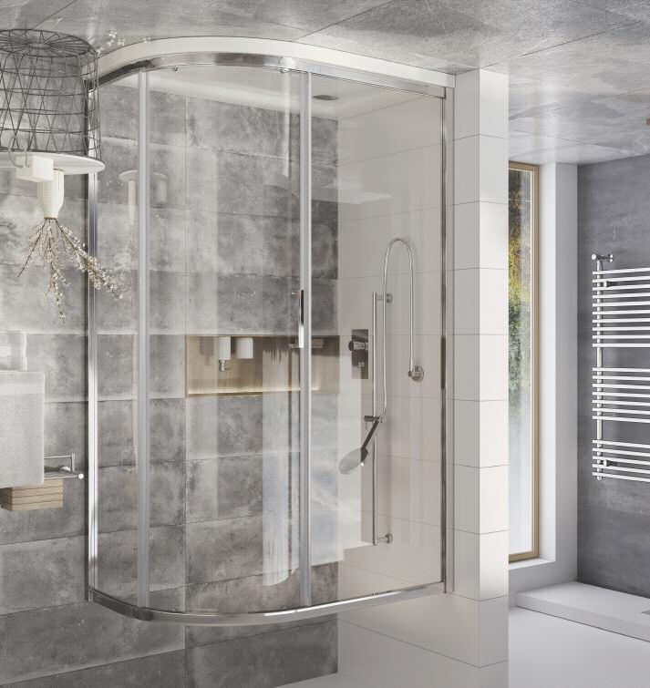 quadrant shower doors quadrant shower doors 10 florence 8mm TOUGHENED GLASS PROFILE Florence Single Sliding Door Quadrant 8mm toughened glass, height 1950mm