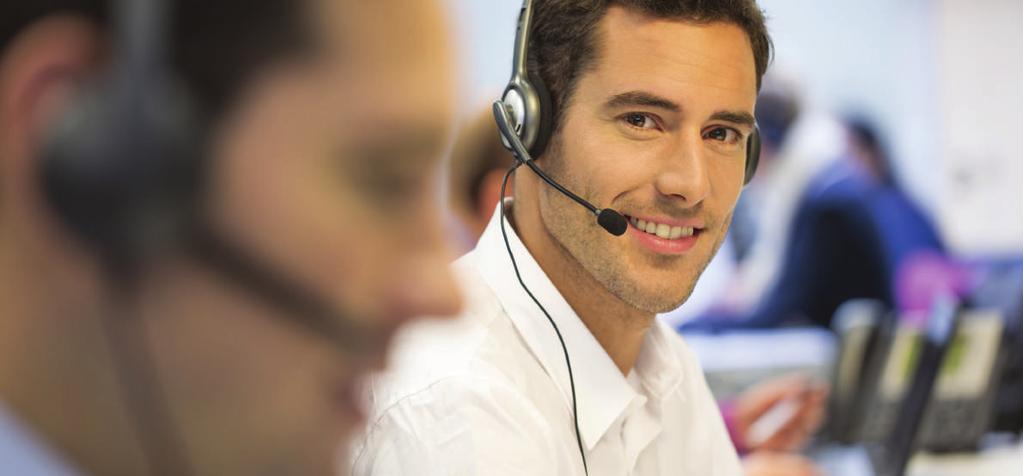 CUSTOMER SUPPORT We work with our customers to understand their equipment needs to select the product most suited to their business requirements.