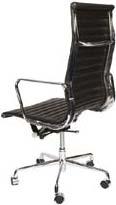 00 Eames Style Ribbed Chairs OI-6832 Charles eames Style Medium Back Ribbed executive chair in