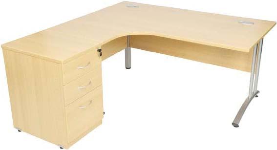 Rectangular Desk 1600W x 800D 1400W x 800D 59.00 56.