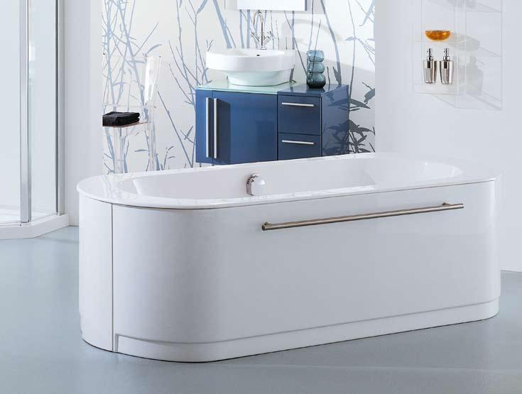 Status fs This contemporary, solid, double ended bath has frequently been described as a feat of design and engineering excellence.