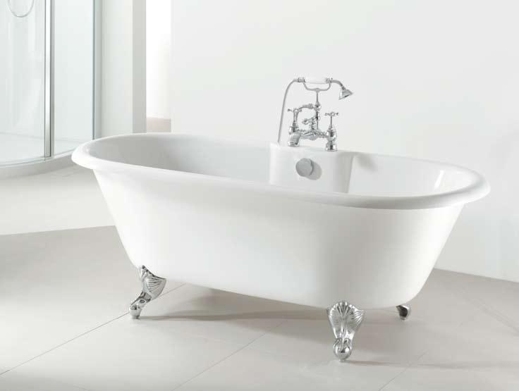 Portobello fs The timeless beauty of a claw-foot bathtub never fades.