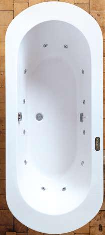 The air control is variable as is the water speed allowing you to select the appropriate level of turbulence for your bathing requirements.
