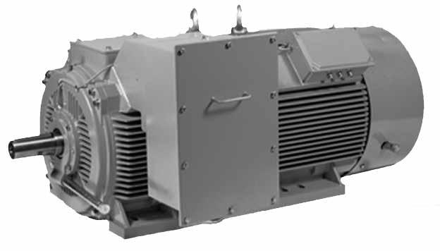 PARSONS PEEBLES ELECTRIC MACHINES CATALOGUE HV STANDARD RANGE FRAME DATA PPD-HV SERIES TOTALLY ENCLOSED FAN COOLED (TEFC / IC411) Three-phase squirrel cage induction high voltage motors Efficiency