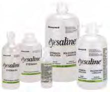 2013 CATALOG Emergency Eyewash Eyesaline Eyewash Bottles Bottles contain a buffered, saline solution that is sterile and superior to tap water for emergency eye care Blow-fill-seal bottles are tamper