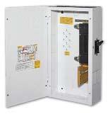 It comes with one 175A or 250A circuit breaker for an inverter (with space for a second breaker for a second inverter; order separately) that meets the National Electric Code requirements for