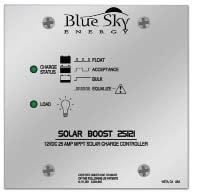 Blue Sky IPN Controllers Solar Boost 3024i and 2512iX charge controllers include load control outputs.