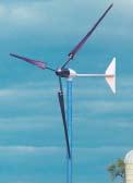 Wind Power Southwest Windpower The Whisper 100 and 200 from Southwest Windpower are shipped in a 24-volt configuration, but can easily be changed to 12, 36, or 48 volts by the installer.