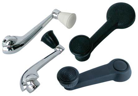 Fits Type-1, 2, & 3s, '68-on 4843 Window Cranks with Rosewood Knob and Escutcheon fits '68 and later