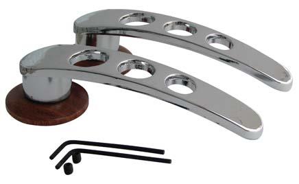 Type-1, 2 and 3 (sold in pairs) Window Cranks #3711 & #3712 are designed to fit to '66, but will also fit a