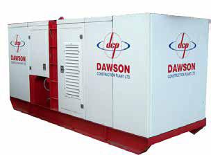 HYDRAULIC HAMMER POWER PACKS IMAGE OF DHP170 This Dawson power pack is fully self contained, including all oil and fuel reservoirs, prime mover and hydraulic circuitry.
