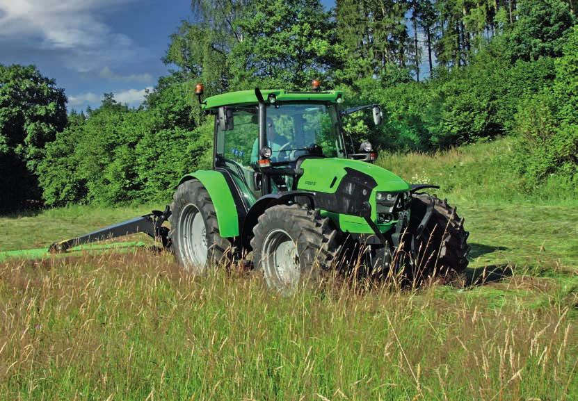 18-19 TRACTORS 5G SERIES 5090G-5100G-5110G EXTREME VERSATILITY. DEUTZ-FAHR s 5G Series tractors set new standards for medium power tractors, in term of styling, efficiency, productivity and comfort.