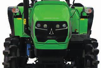 ergonomics and comfort. Available in two different platforms. Engines ideally suited to agricultural use with max. speeds of 2200 rpm or 2400 rpm.