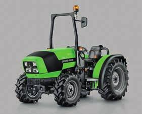 15 FWD + 15 REV transmission with mechanical synchro shuttle (40 km/h top speed). 2-speed PTO (540/540ECO) and ground speed PTO. 4-wheel braking with oil-immersed discs.