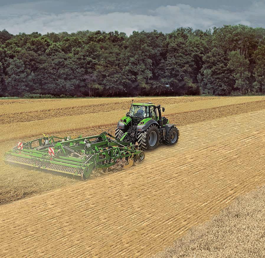 32-33 TRACTORS IT IS SO EASY TO INCREASE YOUR EFFICIENCY. Precision Farming is already well established on many farms and in many contracting firms.