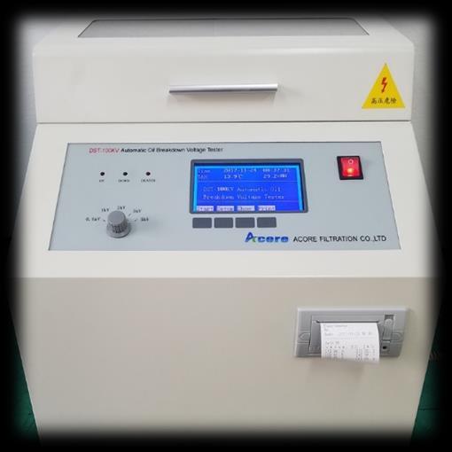 DST Insulating Oil Breakdown Voltage Tester/Dielectric Strength Tester Application: DST automatic oil tester (BDV tester) is developed especially for measurement of insulating oil's breakdown