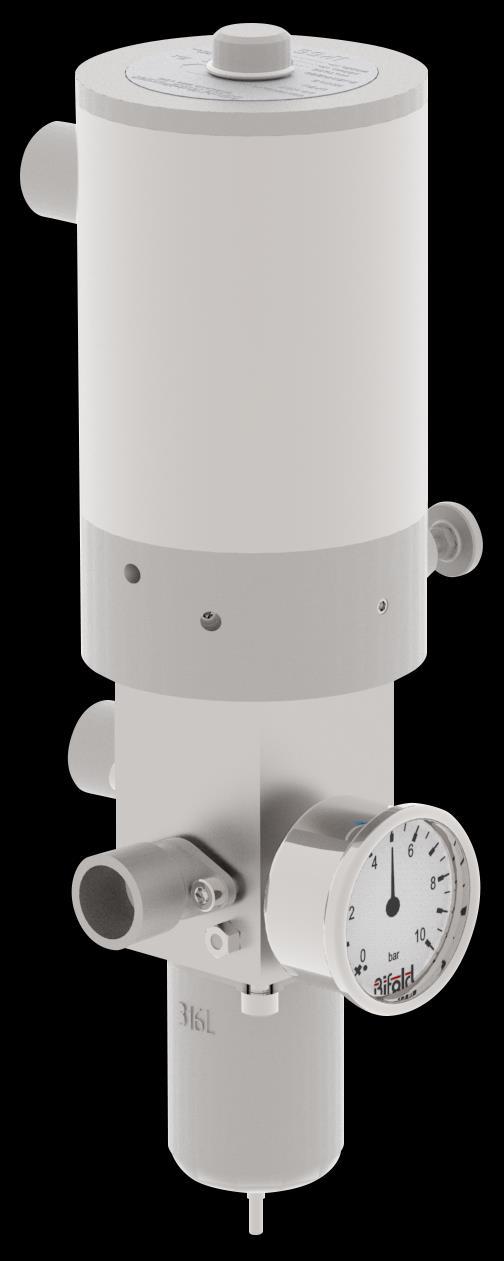 quick exhaust valve in applications where a fast shutdown is required. Basically, the filter booster simplifies the circuit and reduces overall costs.