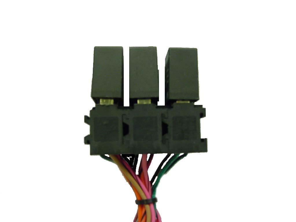 The three relays that have been supplied for you in the kit are for the following: Fuel Pump Relay AC Signal Relay Ignition Relay This relay will supply the 12 V ignition hot power to your fuel pump