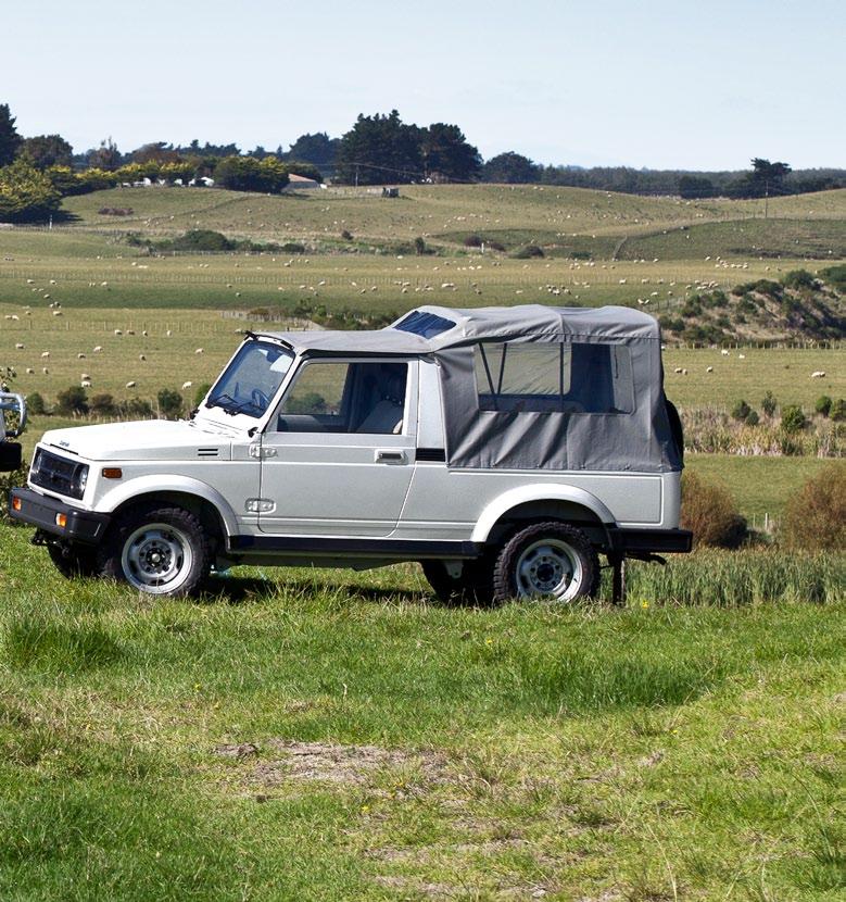 The Suzuki Farm Worker heralds the return of one of New Zealand s favourite off-road vehicles modified specifically to meet the needs of the modern New Zealand farmer.