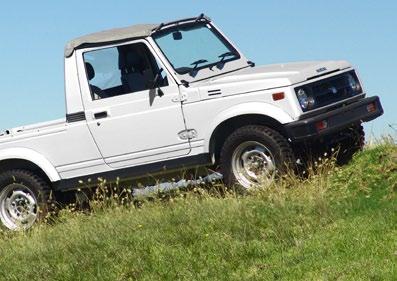3 litre Suzuki Farm Worker with selectable high/low ratio 4WD is set to continue the legend here on the land.