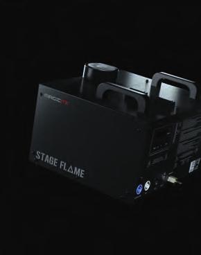 FLAME FX FLAMMABLE FURY. STAGE FLAME Professional and safe flame system.