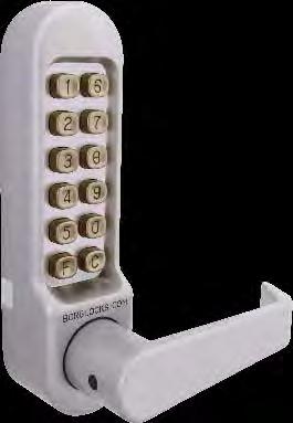 5000 5000 ries is a range of mechanical pushbutton coded locks The New BL5000 Se ations where medium to heavy duty