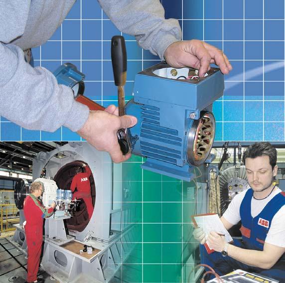 Motor and Generator Training ABB offers product training courses for motors and generators. These courses are mainly targeted to service and maintenance staff and for technical end user personnel.