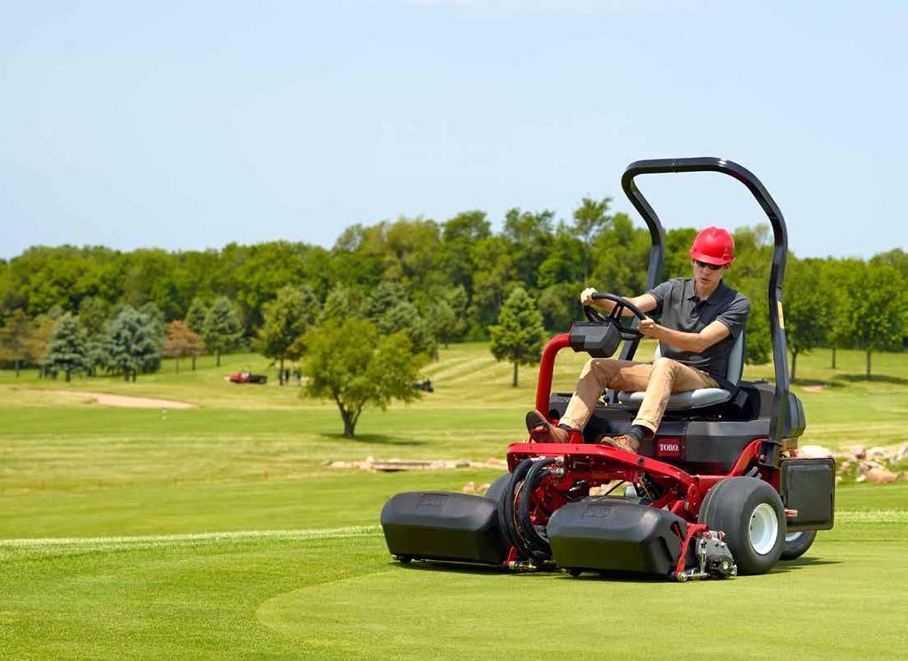 Greensmaster 3150-Q and 3250-D Cutting Performance Make your Greensmaster 3150-Q and 3250-D models even more productive with Toro attachments