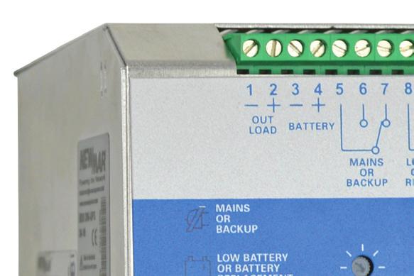 DIN Rail UPS DC UPS/Battery Detection System Model: BDS-DIN-UPS 24-10