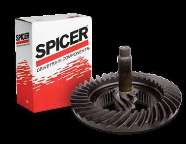 Spicer Ring and Pinion Strong, durable, quiet, and easy to set up. dana.