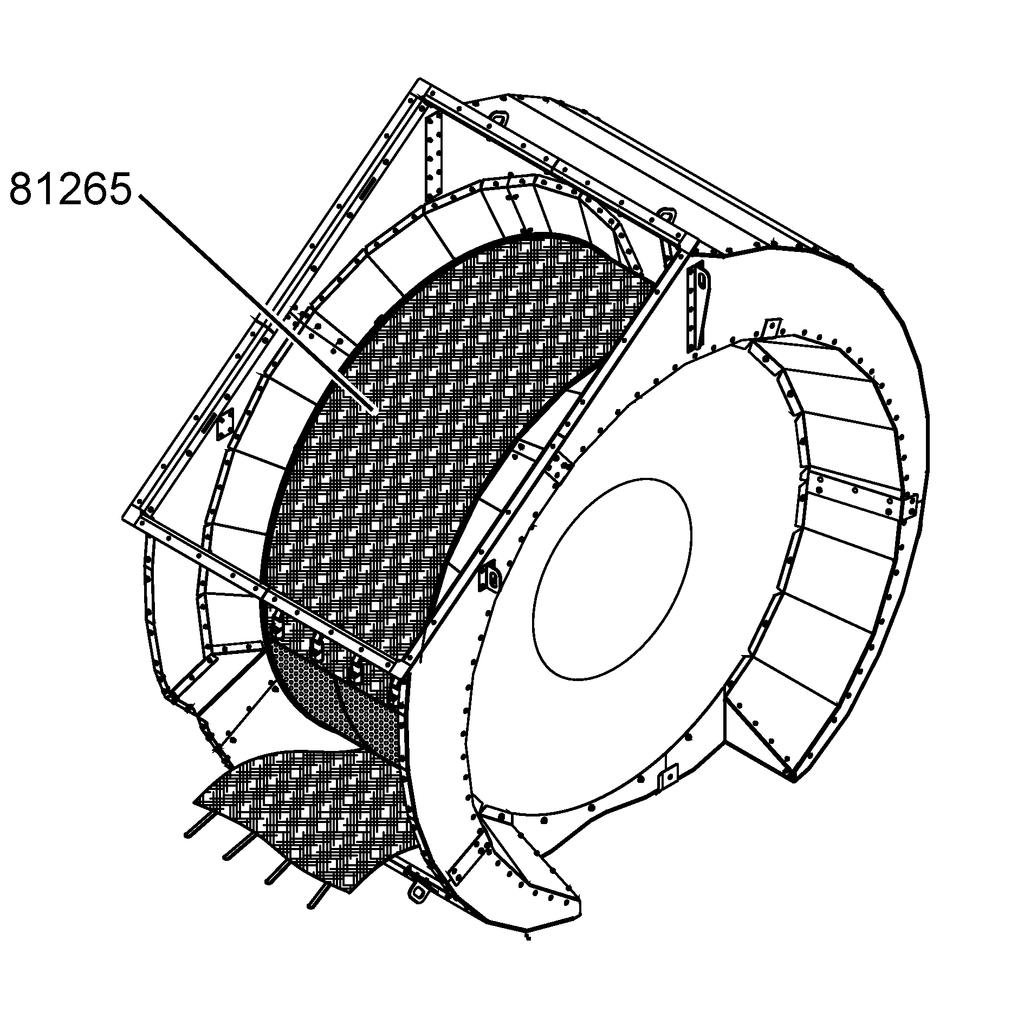 The filter ring (81265) is replaced with the filter
