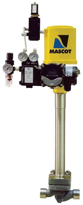.. Anti cavitation globe control valve GFLO MEGAFLO... Noise attenuating globe control valve GFLO Y-BODY.