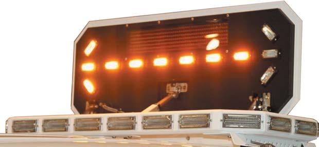 ODYSSEY ARROWBOARD LIGHTBARS The Odyssey LED sign is a compact lightbar and arrowboard combination.