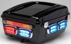 MOTORCYCLE SYSTEMS Super-LED motorcycle touring box warning system.