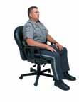 Features: TUF Seating TUF Deluxe High-Back 300 lb. capacity. Soft Loop Arms are both height and width adjustable. Swivel tilt with adjustable tension. Back angle adjustment.