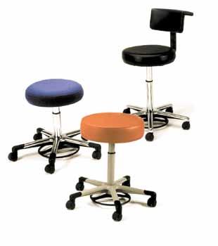 Medical Stool Medical Seating Dimensions: MODEL: D20192 Stool Med RX No Back D20354 Stool Med RX No Back UPH D20093 Stool Med RX w/back D20355 Stool Med RX w/back UPH width height BACK HEIGHT: SEAT