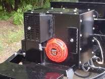 Diesel Burner Enclosure Lockable enclosure to protect burner from