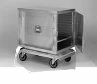125 aluminum Four 4" swivel-type casters Dolly for 912 (Stackable Cabinet; Spec J-5) OPTIONS B - Corner bumper (Not available on 2-2128) (337-3470 & 337-3475 receive two corner bumpers on side