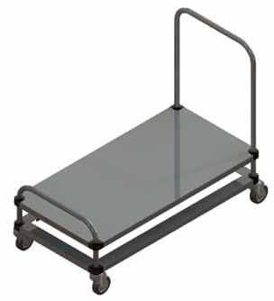 Tray, Cup or Glass Rack Carts 720 720-1 722 721 721-1 723 720 723 Models 720, 720-1, 722, 721, 721-1 and 723 mobile tray, cup or glass rack carts. FRAME AND PLATFORM The frame is constructed of 1" O.