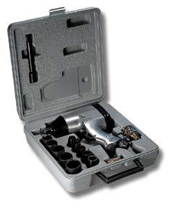 16 Air Tool Kits Contents 1 x 1/2 impact wrench (IWP12) 1 x