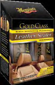 GOLD CLASS LEATHER SEALER TREATMENT Kaitseb nahkpindu kuivamise, vananemise ja määrdumise eest.